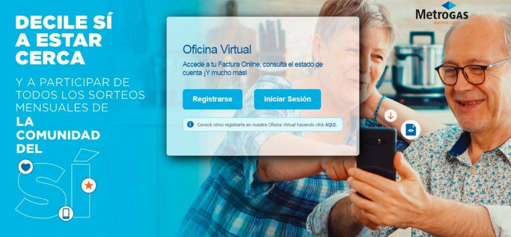 Metrogas trámites online